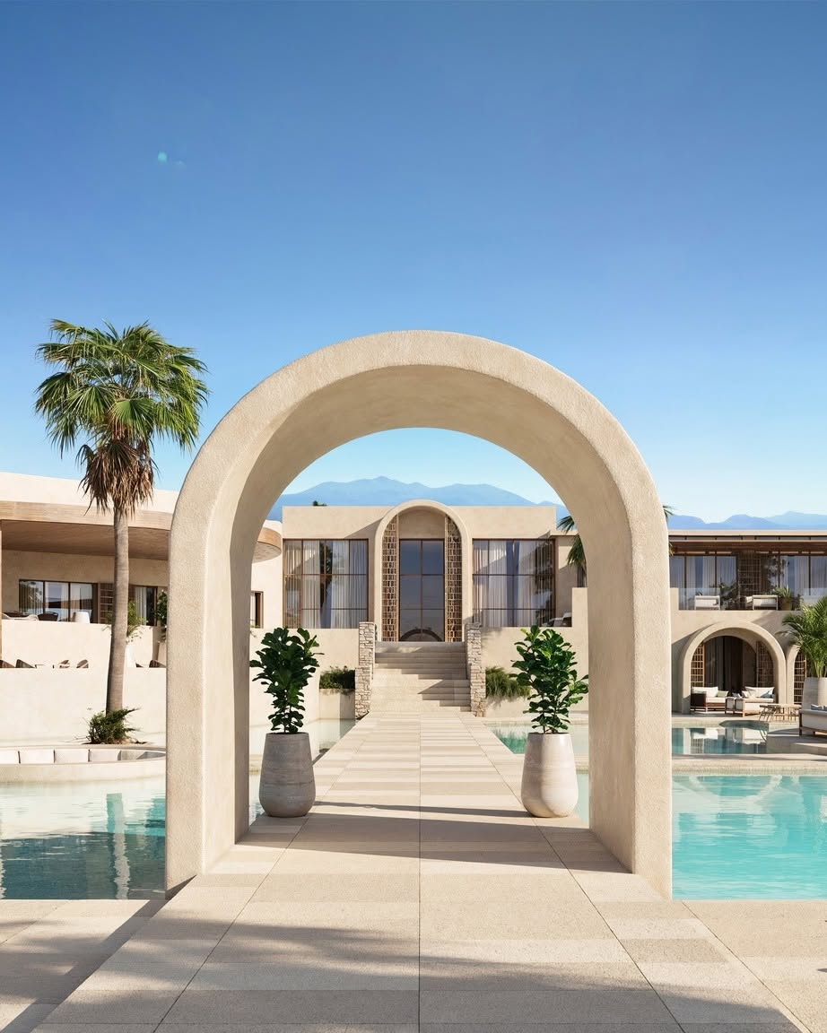 Nana Royal poolside archway